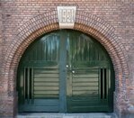 Poort aan de Melis Stokestraat.
<br/>
Marcel Westhoff, 2018